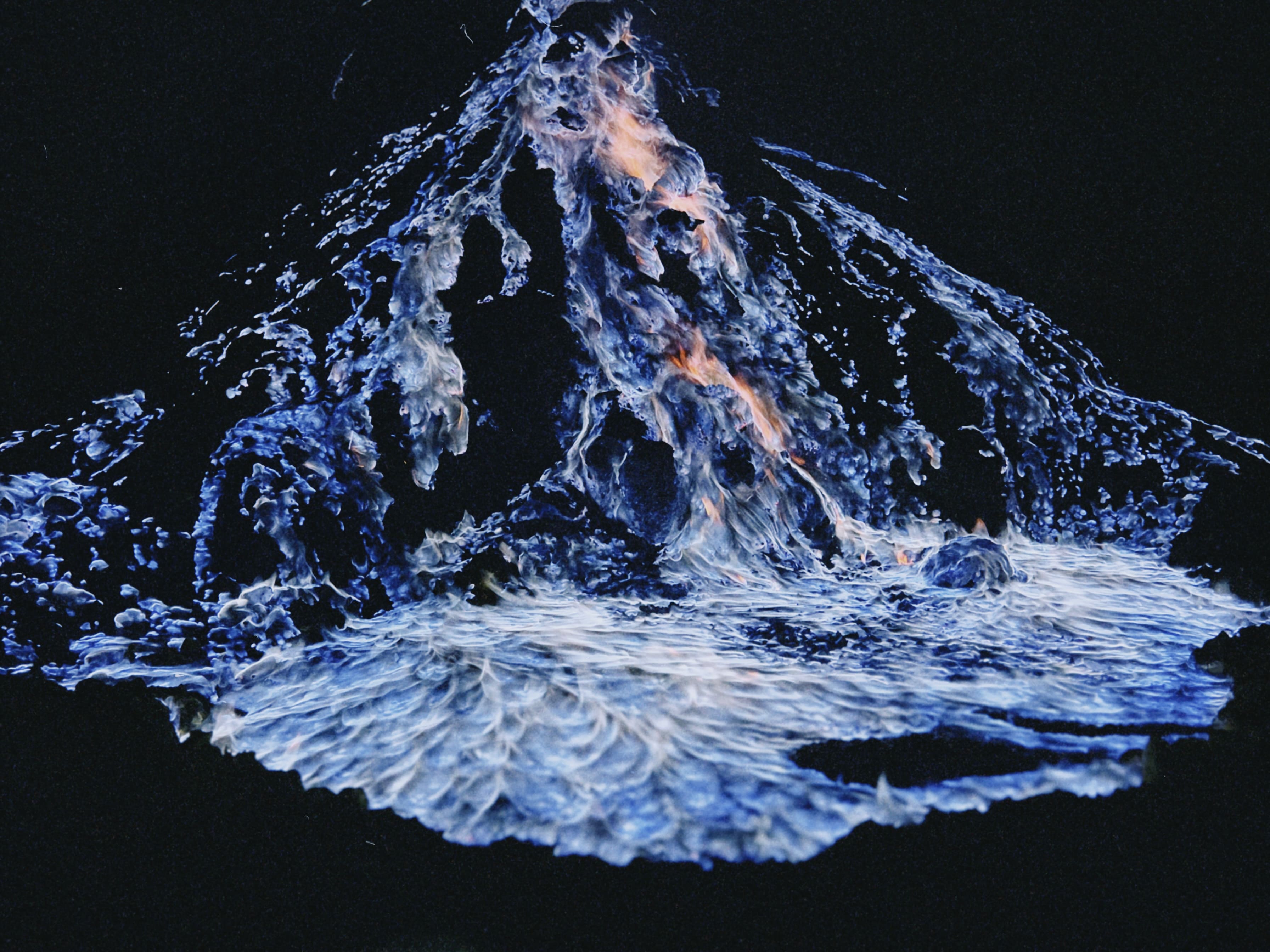 PICTURE OF BLUE FIRE